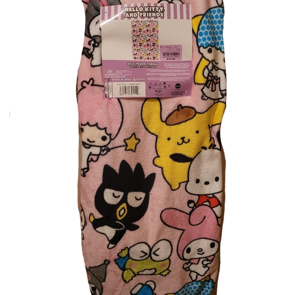 Hello Kitty and Friends Throw